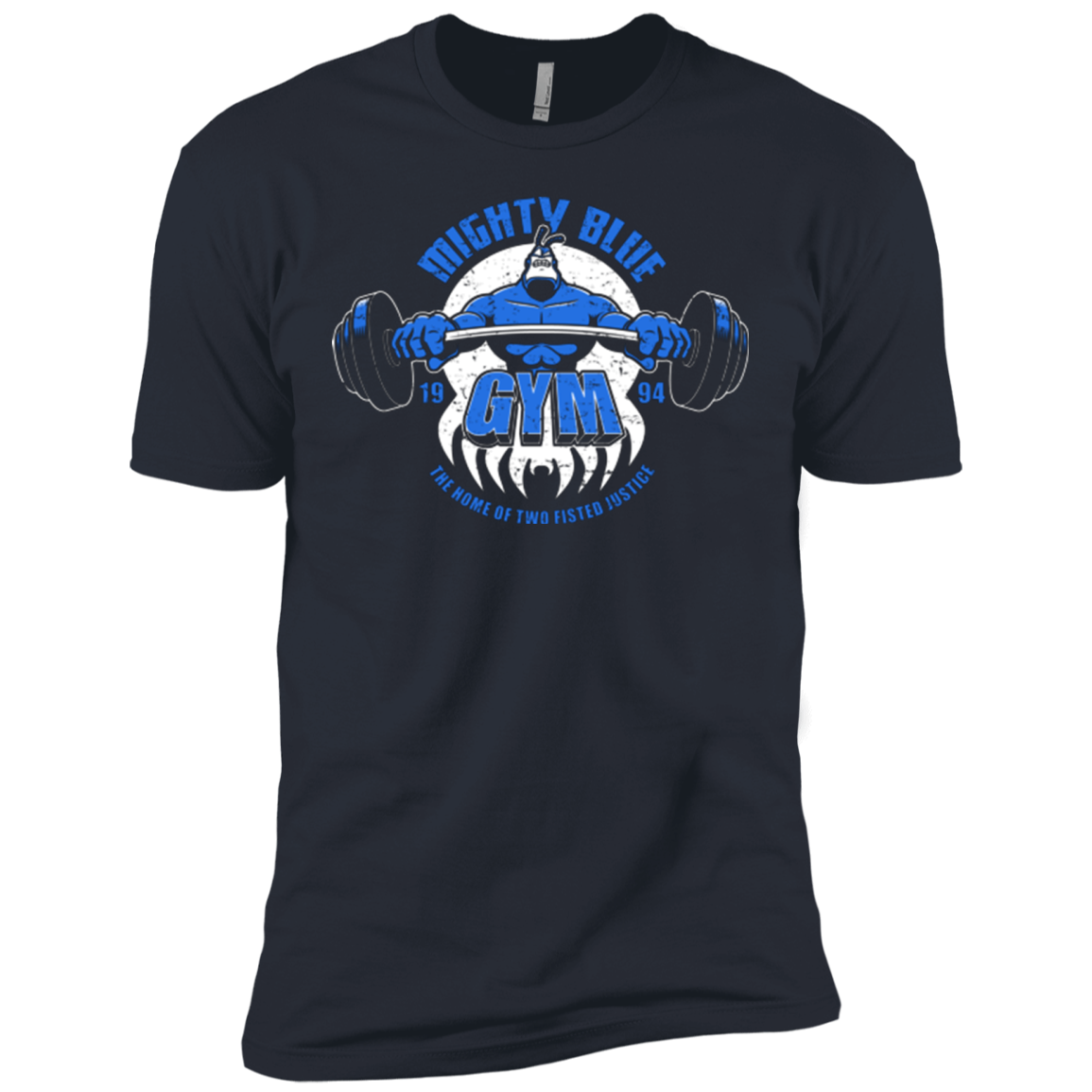 Mighty Blue Gym Men's Premium T-Shirt