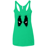 Splatted Merc Women's Triblend Racerback Tank