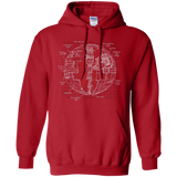 Death Star Plan Pullover Hoodie
