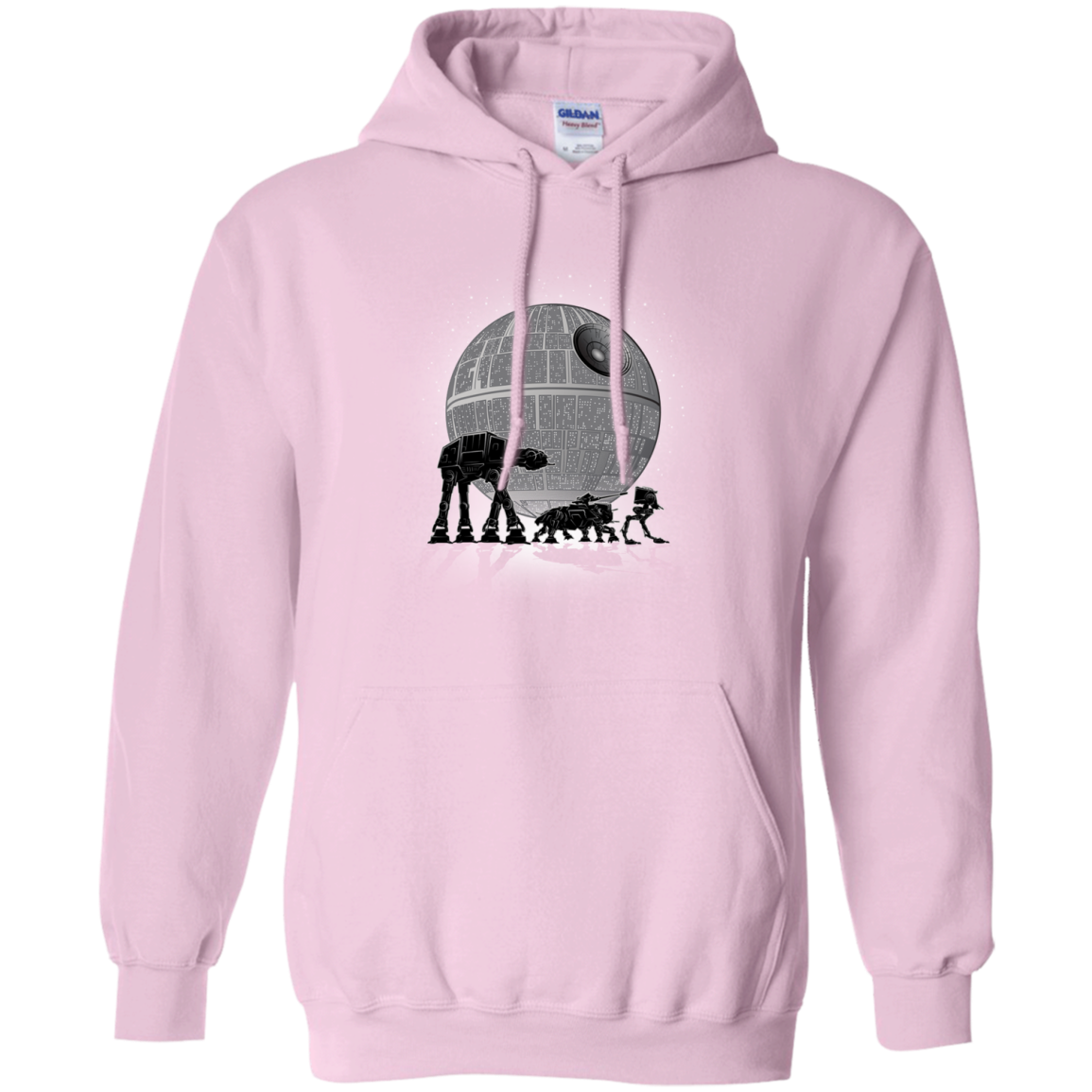 Full Moon Over Empire Pullover Hoodie