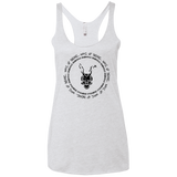 Wake up Wimido Women's Triblend Racerback Tank