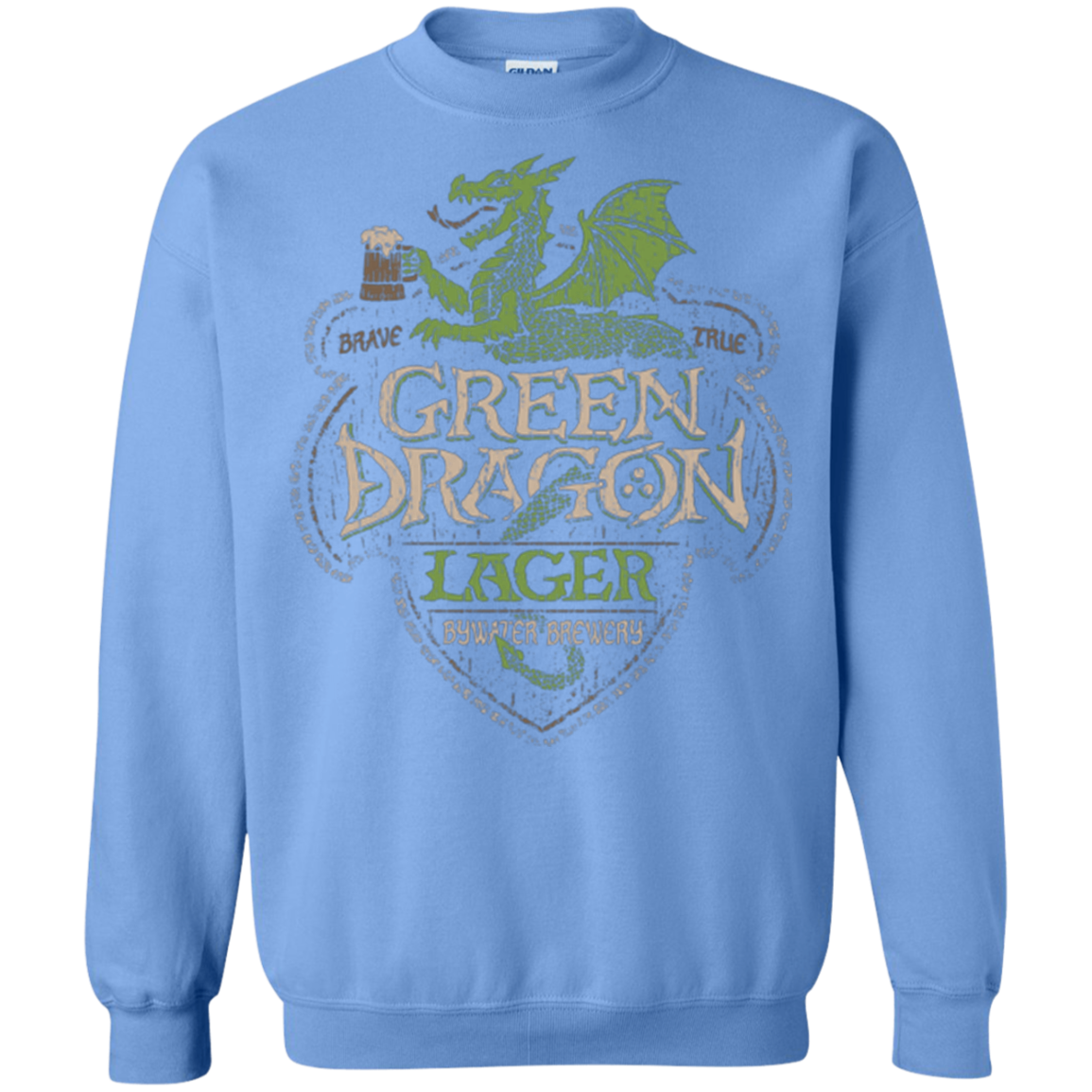 Green Dragon Crewneck Sweatshirt