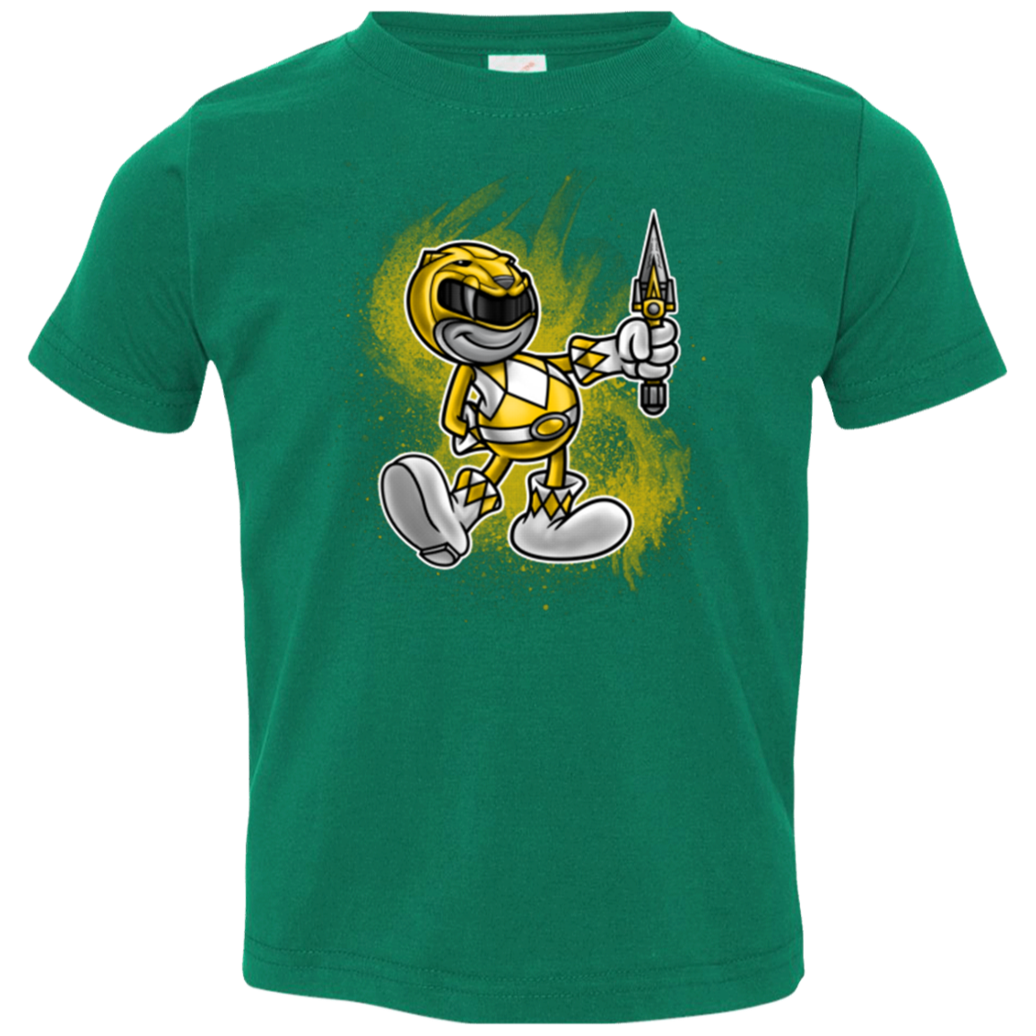 Yellow Ranger Artwork Toddler Premium T-Shirt