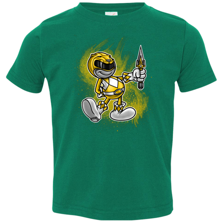 Yellow Ranger Artwork Toddler Premium T-Shirt