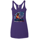 Tardis Girl Women's Triblend Racerback Tank