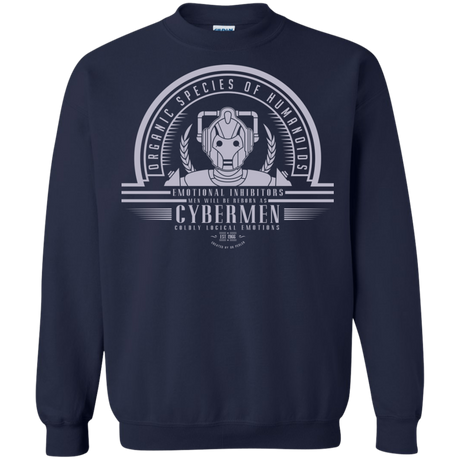 Who Villains Cybermen Crewneck Sweatshirt