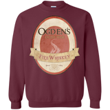 Ogdens Fire Whiskey Crewneck Sweatshirt