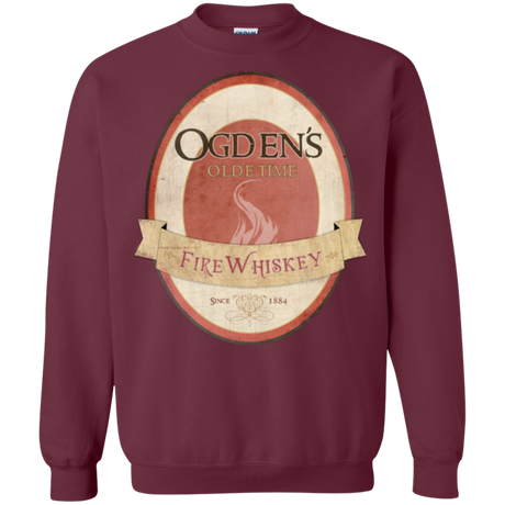 Ogdens Fire Whiskey Crewneck Sweatshirt