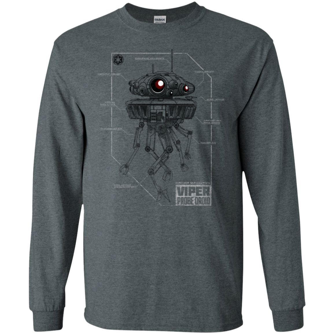 Probe Droid POD Men's Long Sleeve T-Shirt