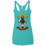 Skull And Badass Women's Triblend Racerback Tank