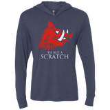 House Scratch Triblend Long Sleeve Hoodie Tee