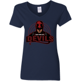 NYC Devils Women's V-Neck T-Shirt