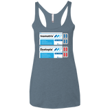 Red or Blue Women's Triblend Racerback Tank
