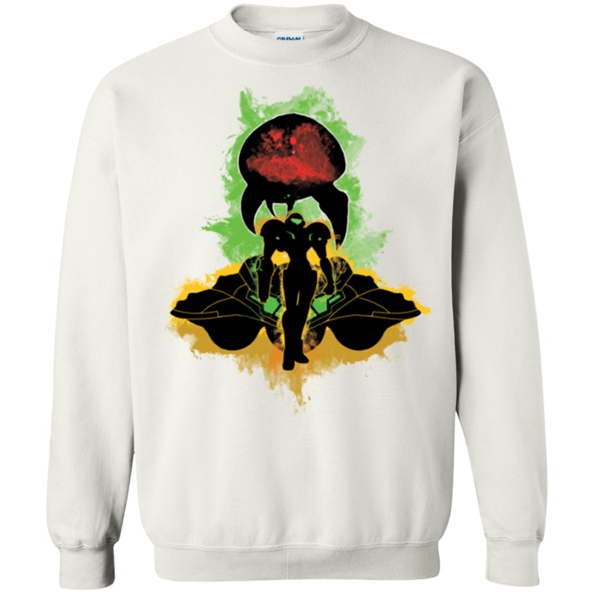 Zebes Conflict Crewneck Sweatshirt