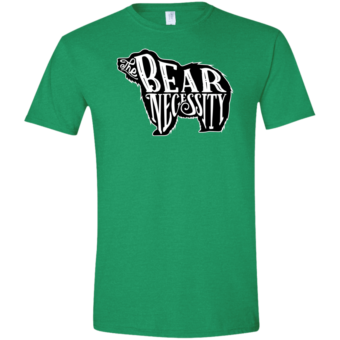 The Bear Necessity Men's Semi-Fitted Softstyle