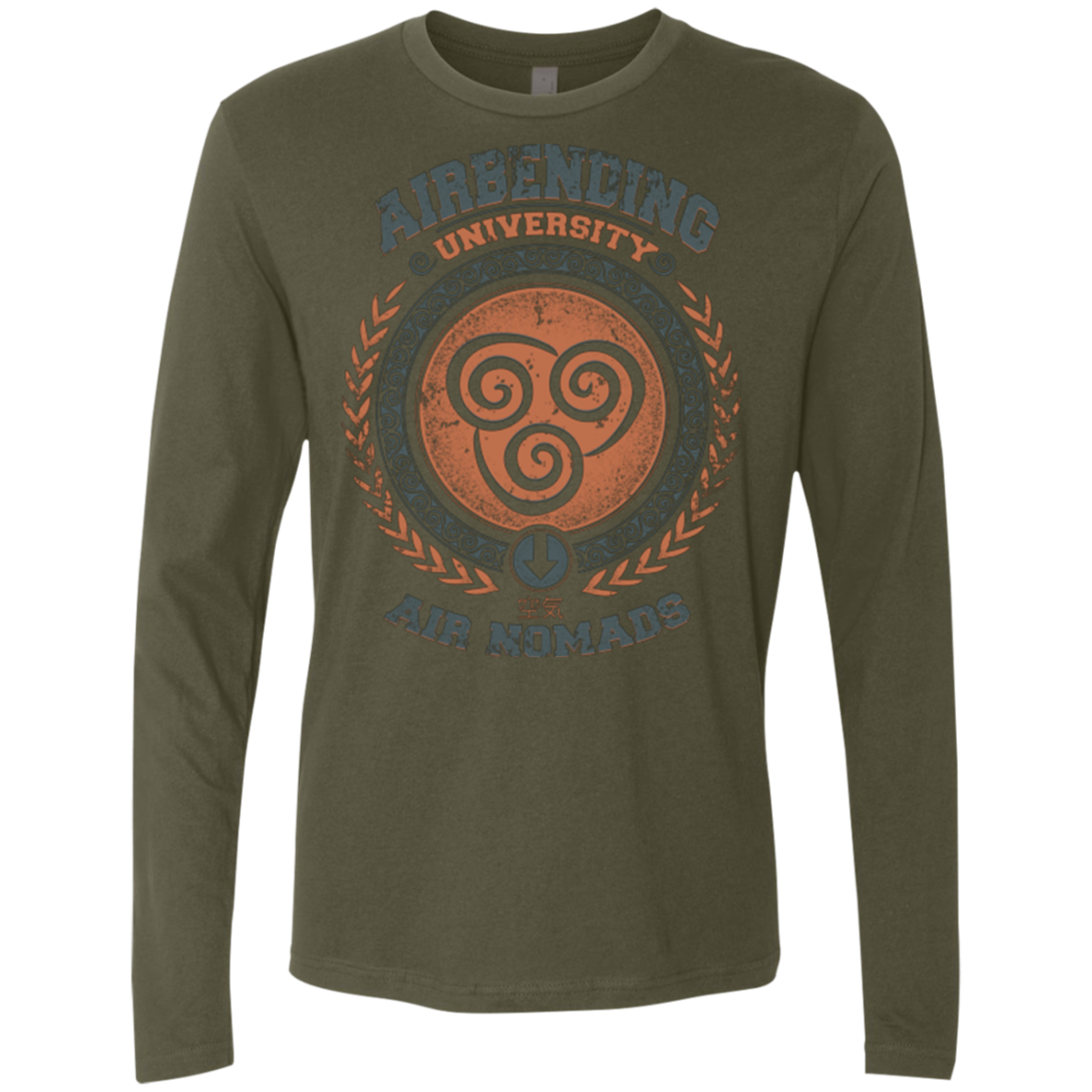 Airbending University Men's Premium Long Sleeve