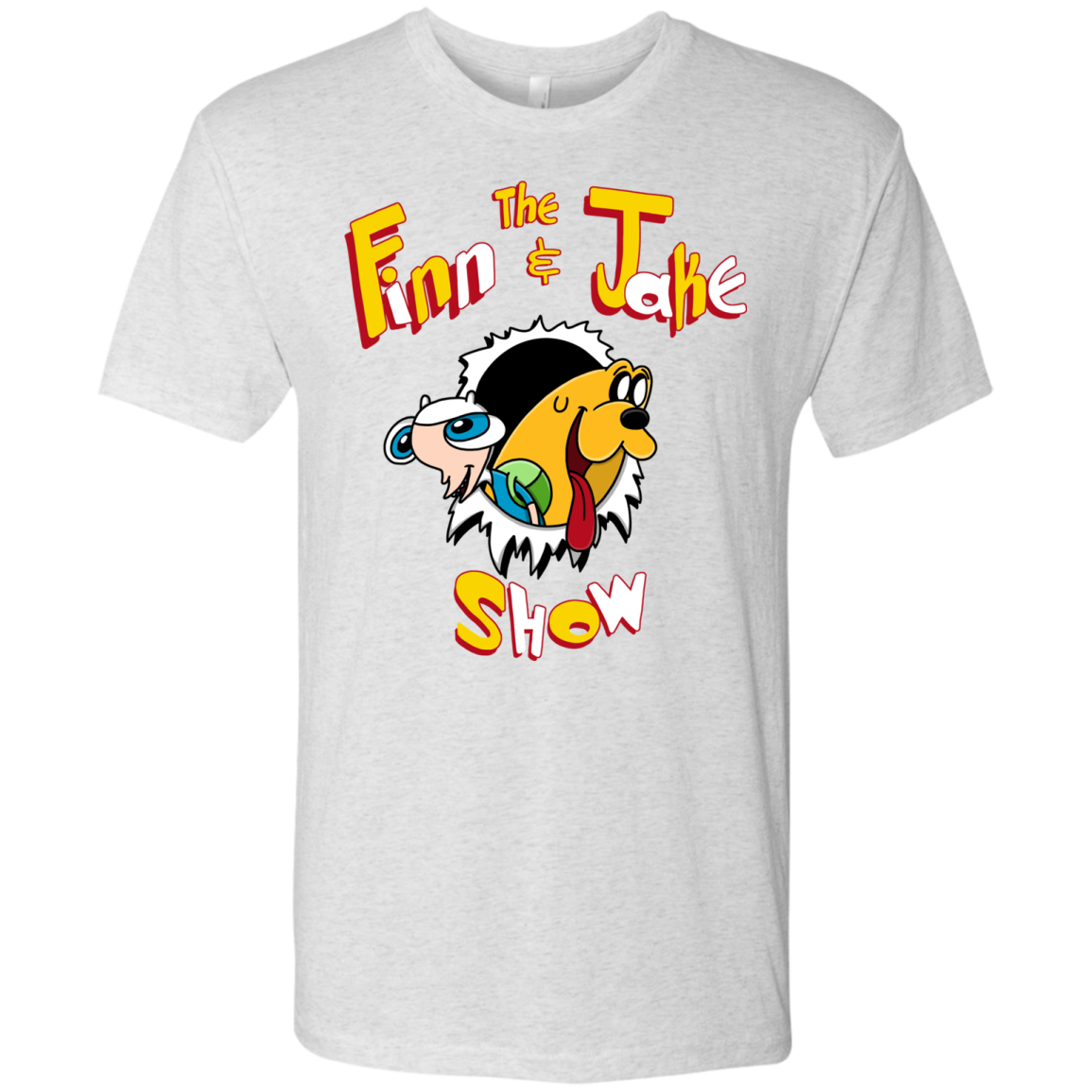 The Finn and Jake Show Men's Triblend T-Shirt