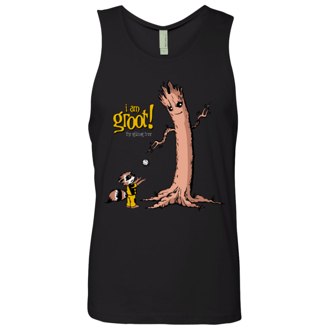 Groot Is Giving Men's Premium Tank Top