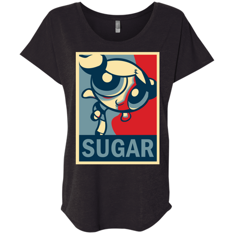 Sugar Powerpuff Triblend Dolman Sleeve