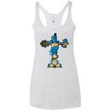 Wonderland Totem Women's Triblend Racerback Tank
