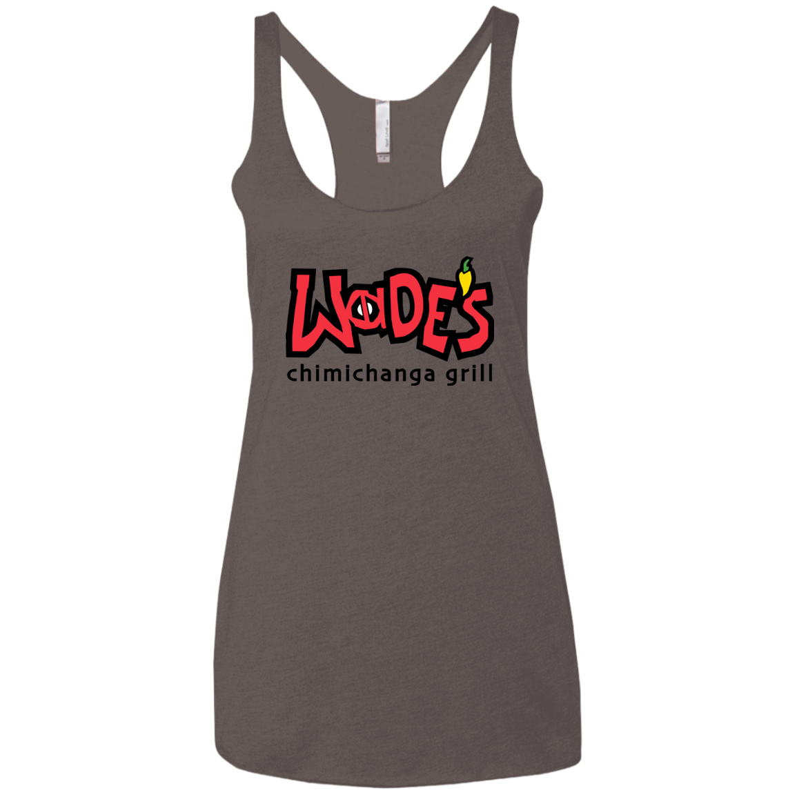 Wades Grill Women's Triblend Racerback Tank