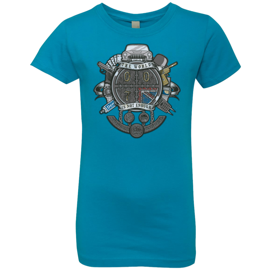 British Spy Crest Girls Premium T-Shirt