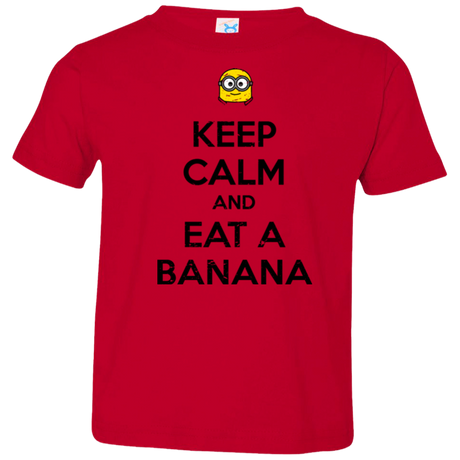 Keep Calm Banana Toddler Premium T-Shirt