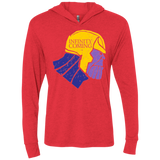 Infinity is Coming Triblend Long Sleeve Hoodie Tee