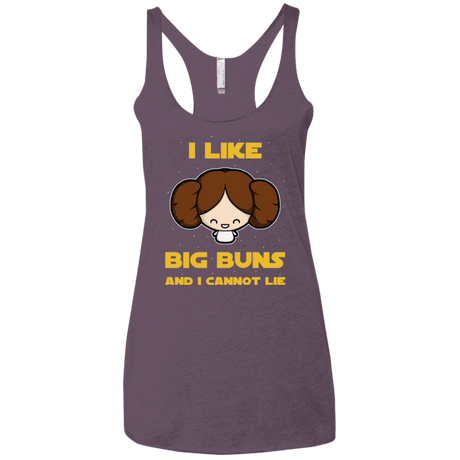 I Like Big Buns Women's Triblend Racerback Tank