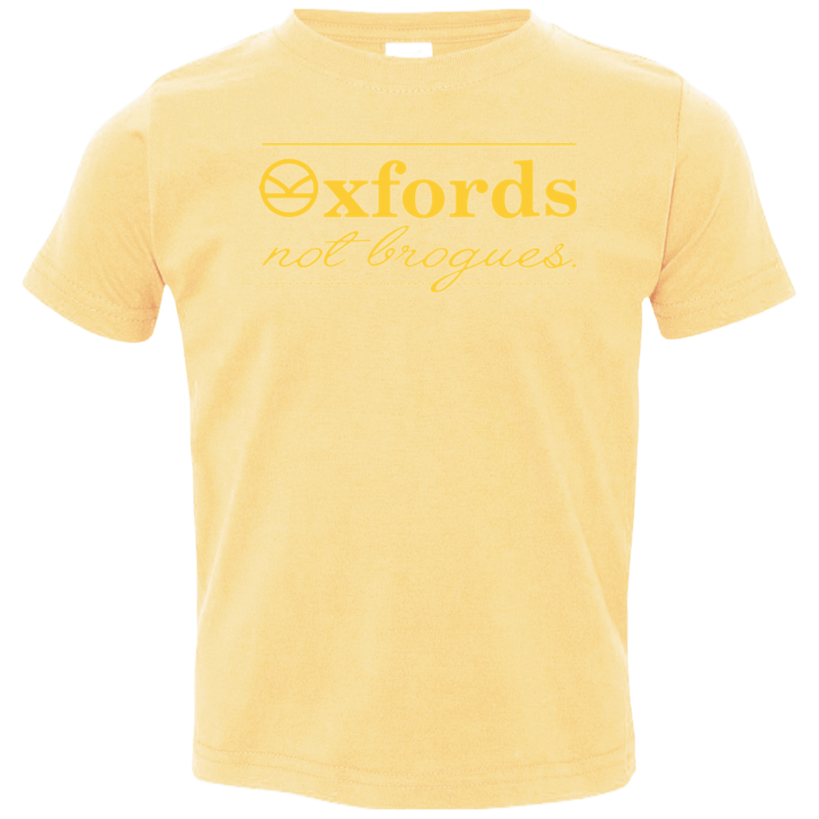 Oxfords Not Brogues Toddler Premium T-Shirt