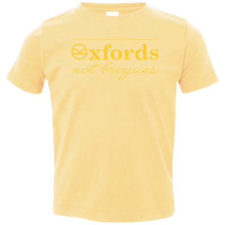 Oxfords Not Brogues Toddler Premium T-Shirt