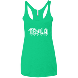 TESLA Women's Triblend Racerback Tank