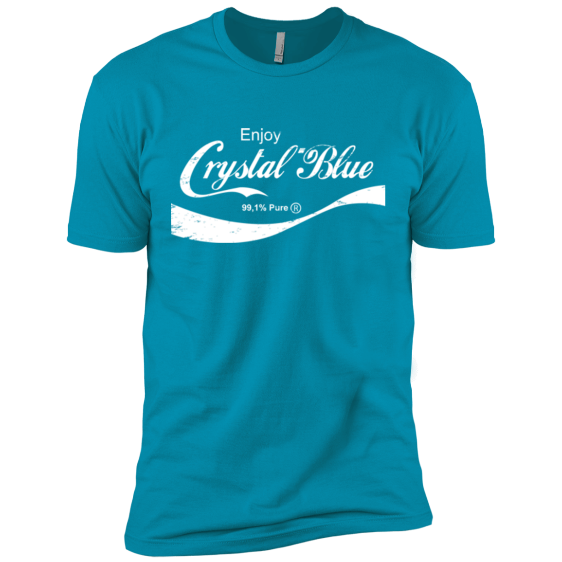 Crystal Blue Coke Men's Premium T-Shirt