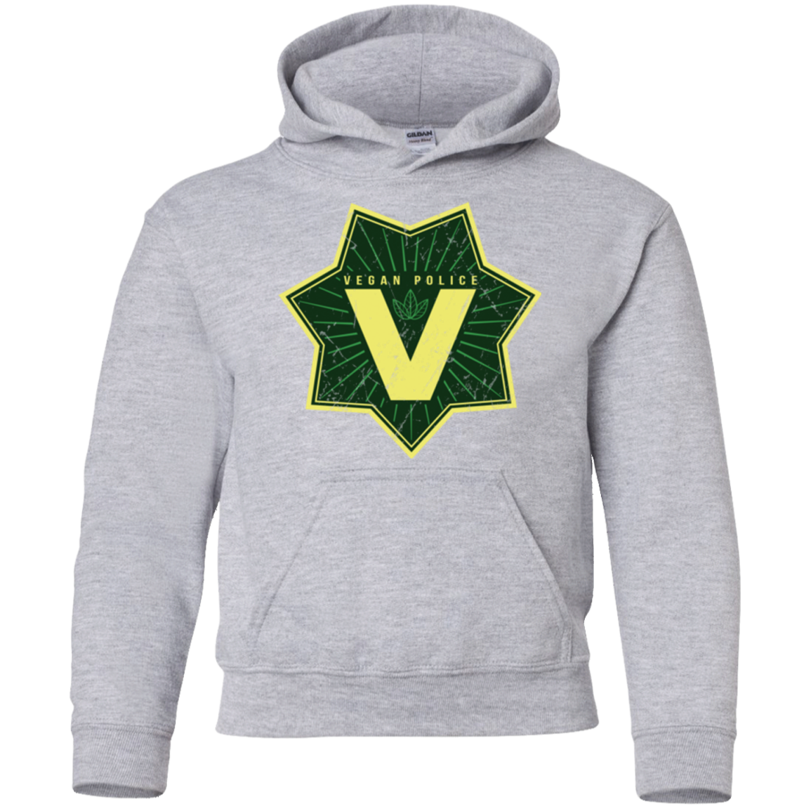 Vegan Police Youth Hoodie