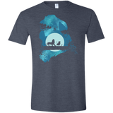 Lion Portrait Men's Semi-Fitted Softstyle