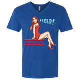 Pixel Pinup Pauline Men's Premium V-Neck