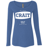 Crait Saxa Salt Women's Triblend Long Sleeve Shirt