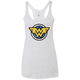 WONDER WOMAN Women's Triblend Racerback Tank