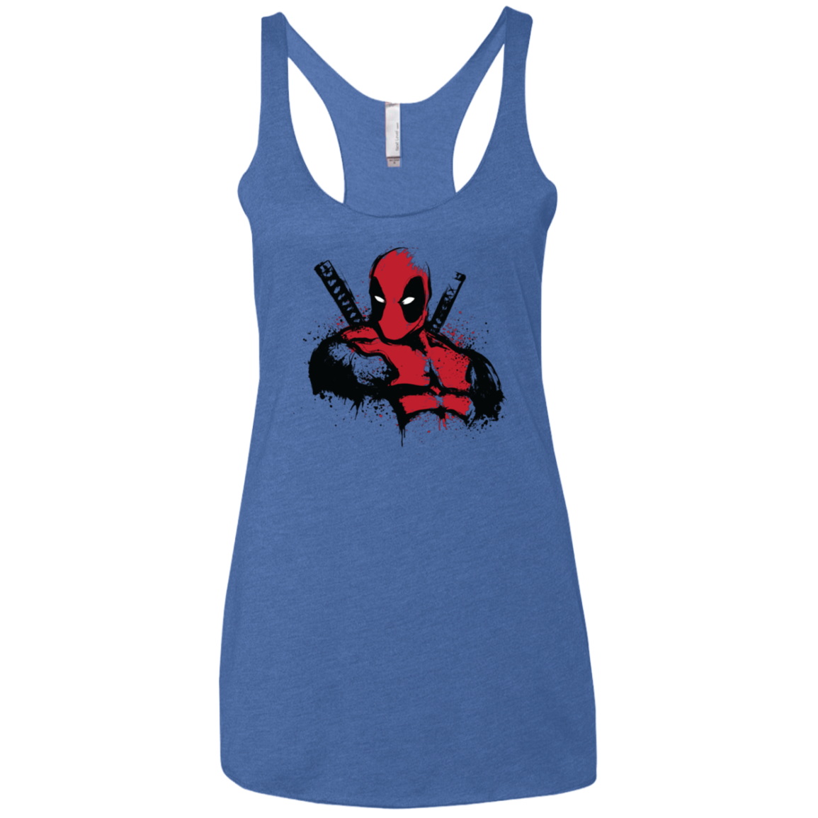 The Merc in Red Women's Triblend Racerback Tank