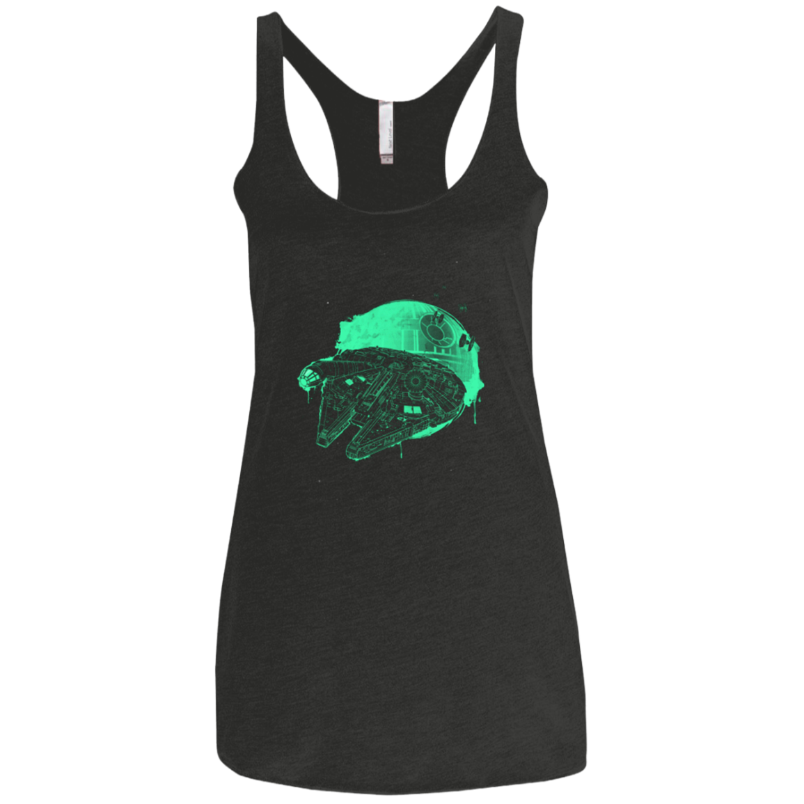 Messy Rescue Women's Triblend Racerback Tank