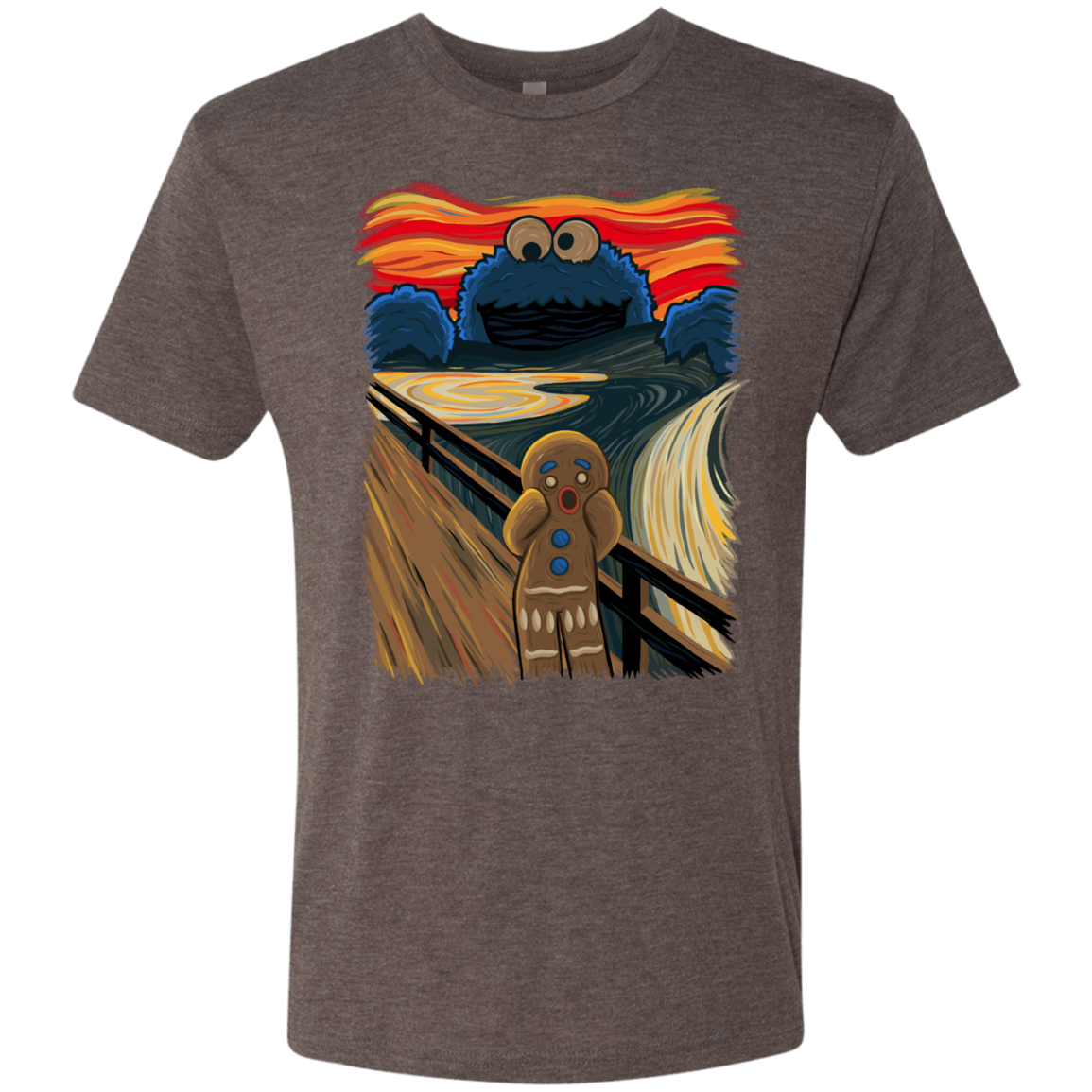 The Cookie Muncher Men's Triblend T-Shirt
