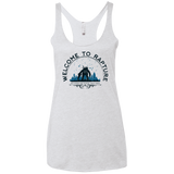 Welcome to Rapture Women's Triblend Racerback Tank