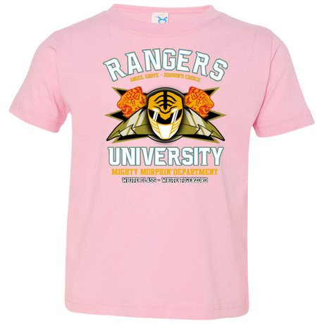 Rangers U White Ranger Toddler Premium T-Shirt