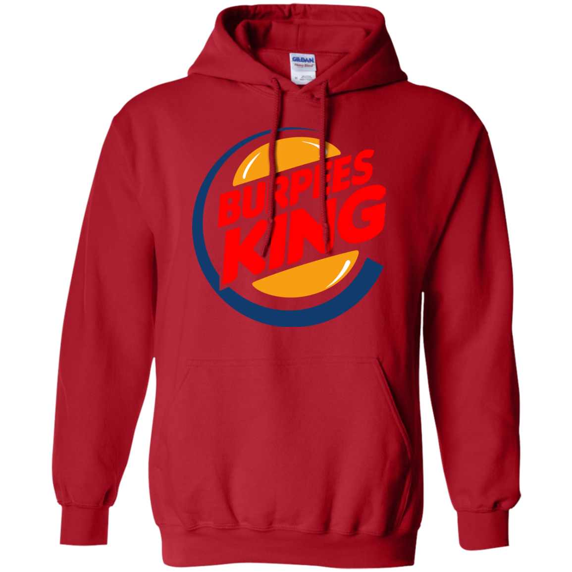 Burpees King Pullover Hoodie