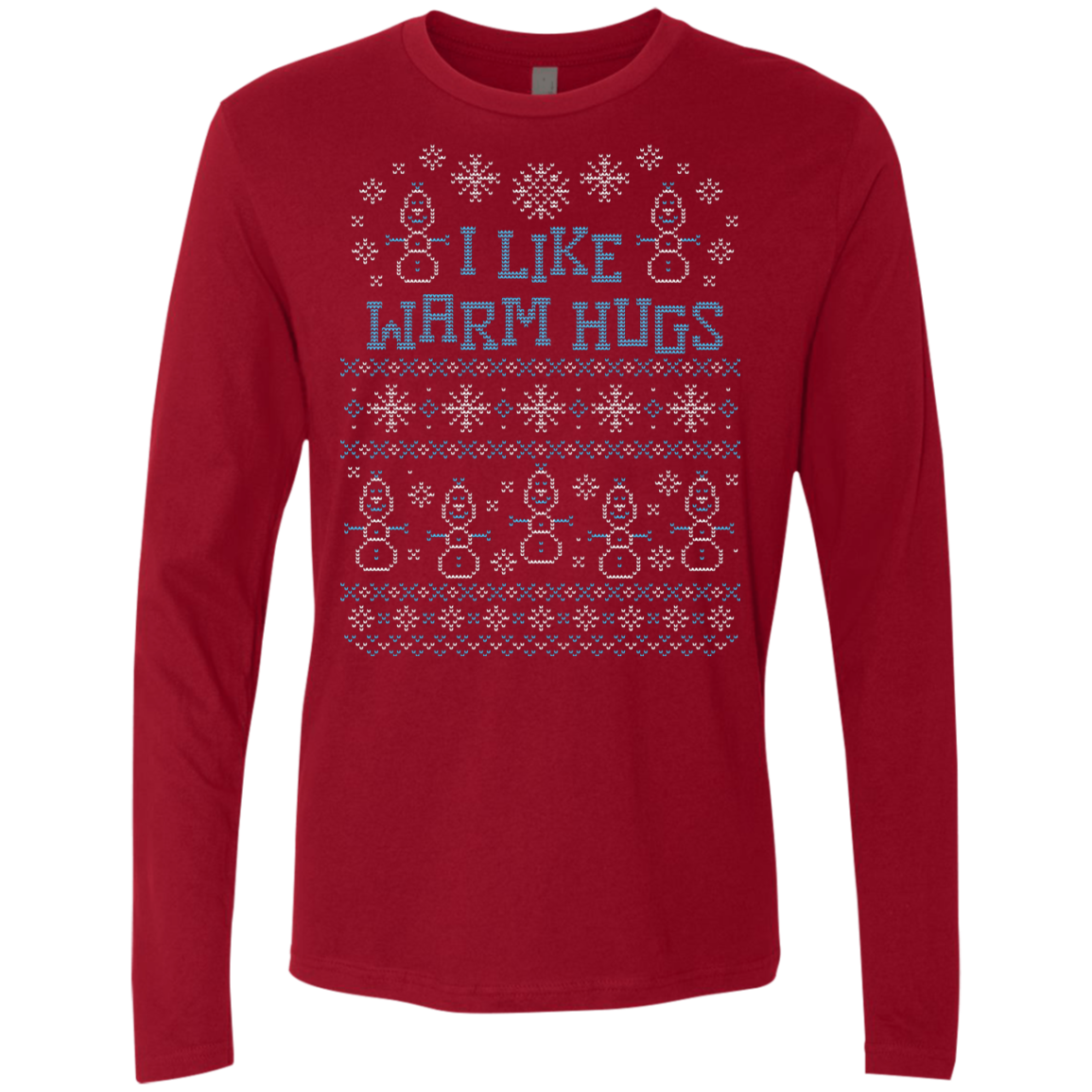 Warmest Greetings Men's Premium Long Sleeve
