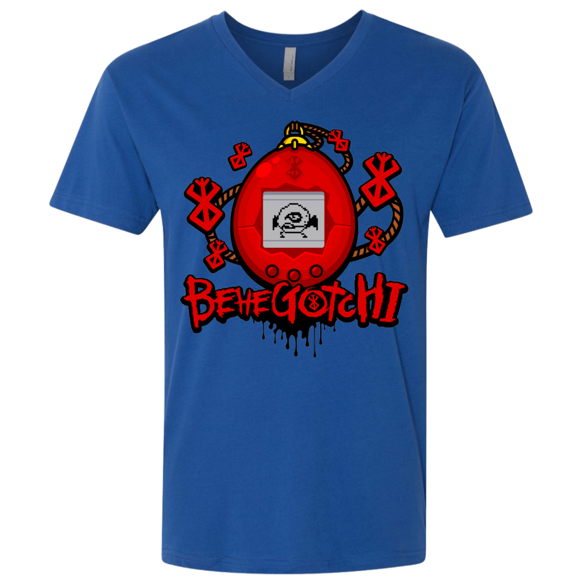 BeheGotchi Men's Premium V-Neck