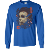 Oni Slasher Mask Men's Long Sleeve T-Shirt