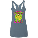 Nothing At All Women's Triblend Racerback Tank
