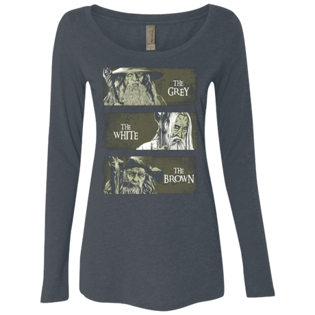 Wizards of Middle Earth Women's Triblend Long Sleeve Shirt