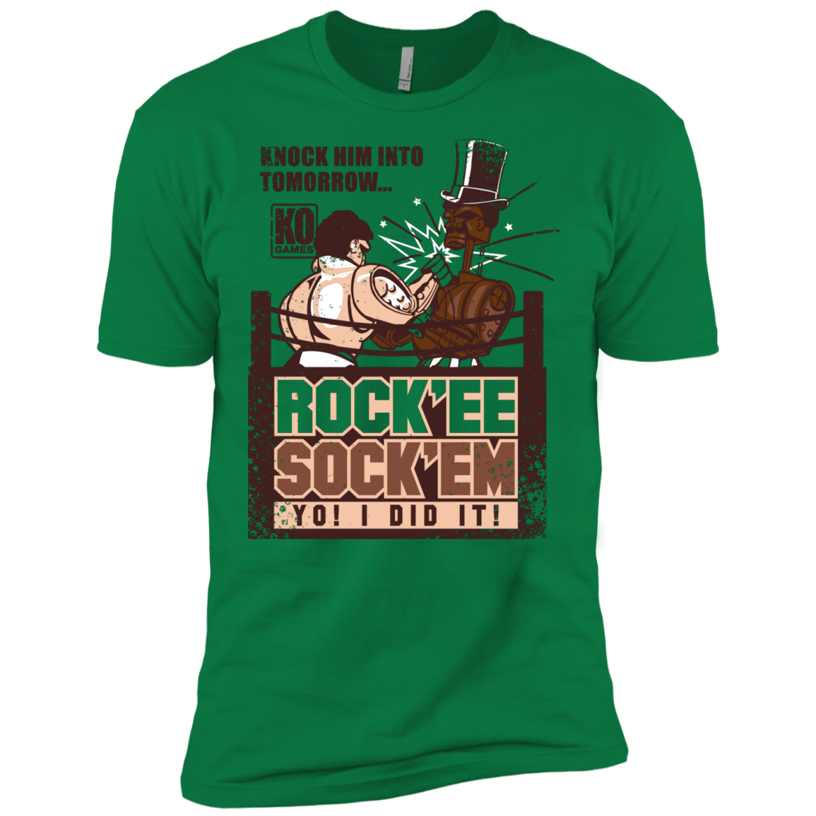 Rockee Sockem Men's Premium T-Shirt
